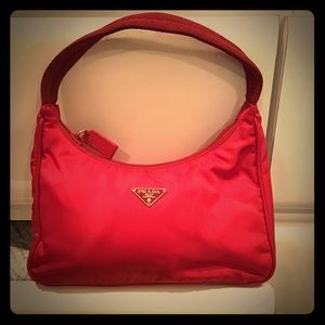 Small Red Prada Bag